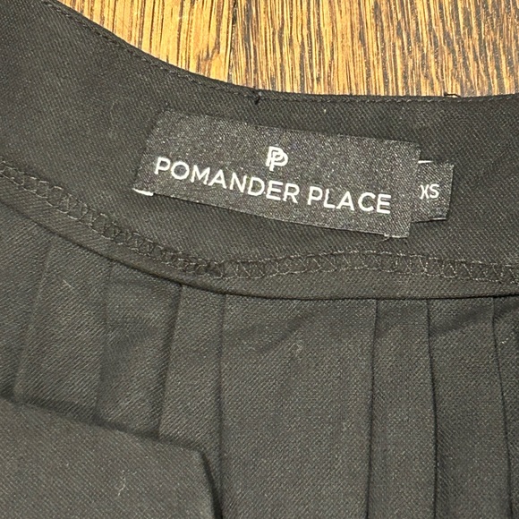 Pomander Place Finley Flutter Sleeve Black Dress - Picture 5 of 10